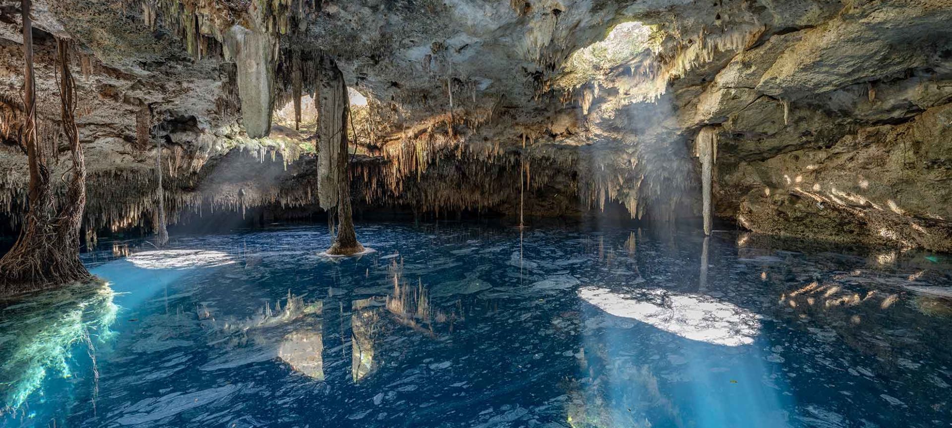 A Cave With Water In It